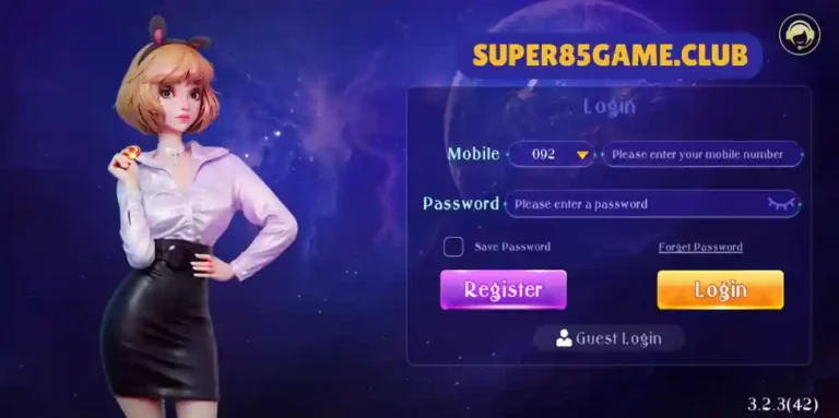SUPER 85 GAME Login